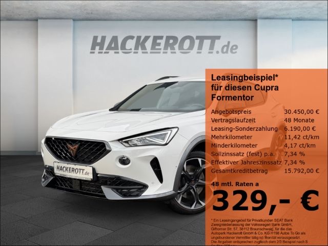 Cupra Formentor VZ e-HYBRID 1.4 für 329 ,- € mtl. mit 