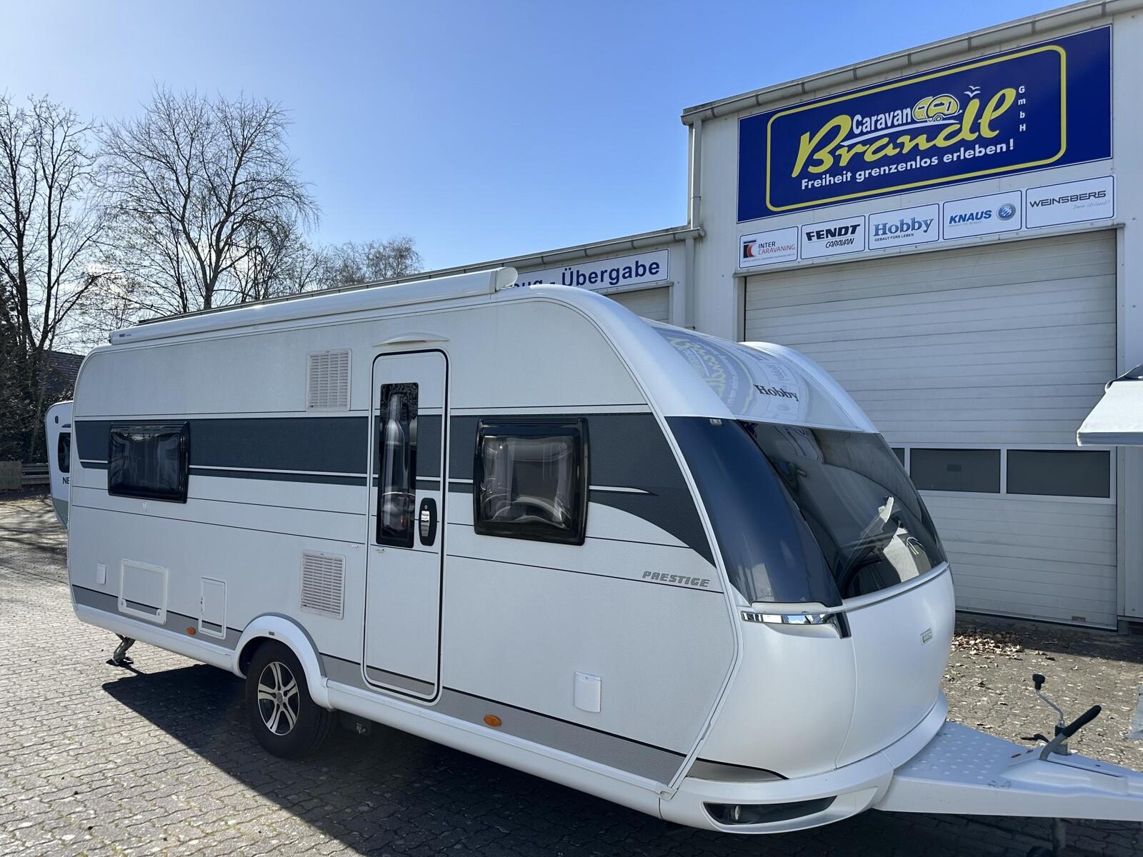 Hobby Prestige 560 LU Mover; Markise; ETS; TV-Gerät