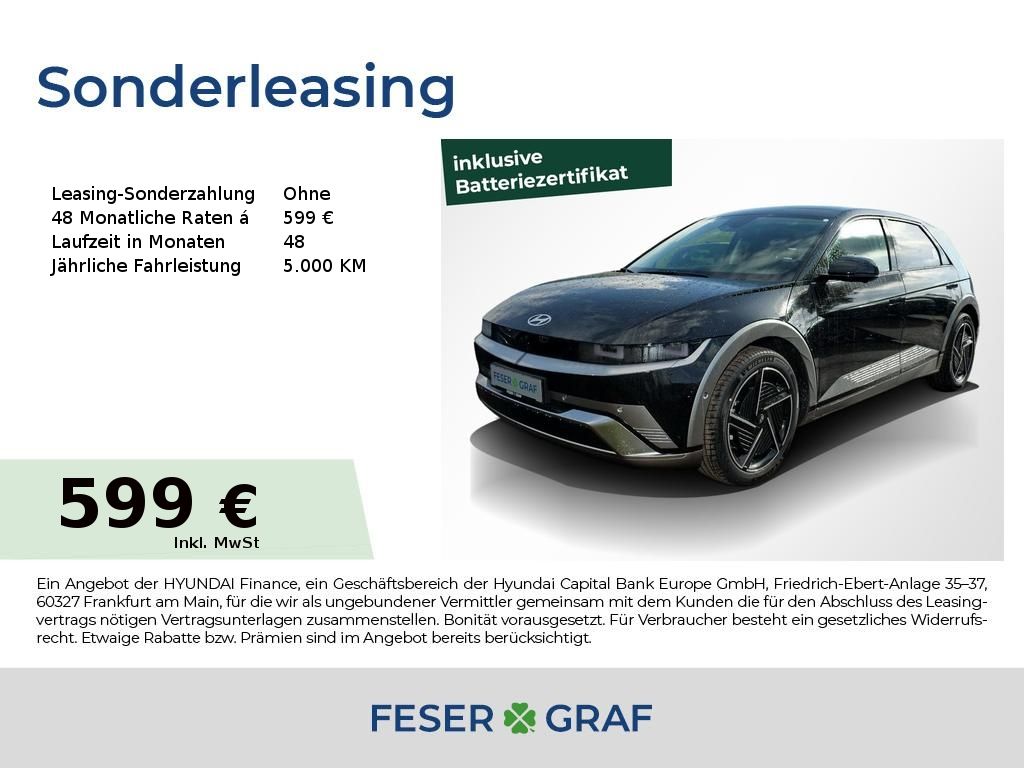 Hyundai Ioniq 5 UNIQ PANO 20" LEDER HuD CARPLAY KAMERA