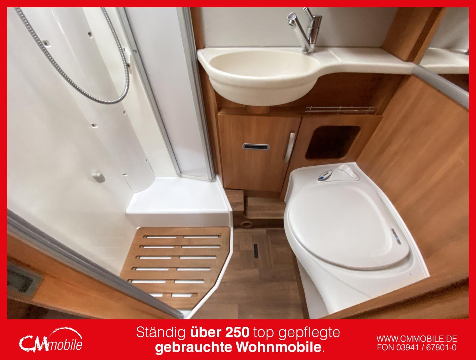 HYMER / ERIBA / HYMERCAR Exsis i 524 - Hub&Festbett - Garage -