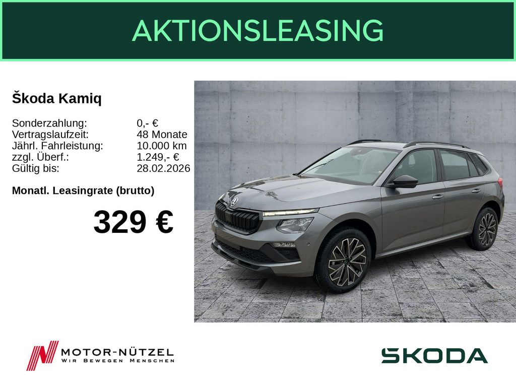 Kamiq Balance 1.5 TSI DSG eKlappe AHK NAVI ACC