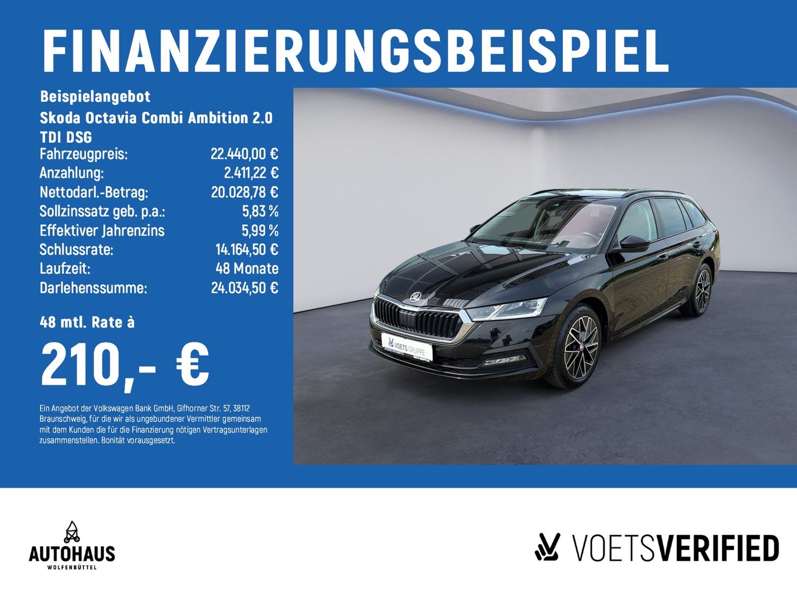 Skoda Octavia Combi Ambition 2.0 TDI DSG SHZ+LED+CAM