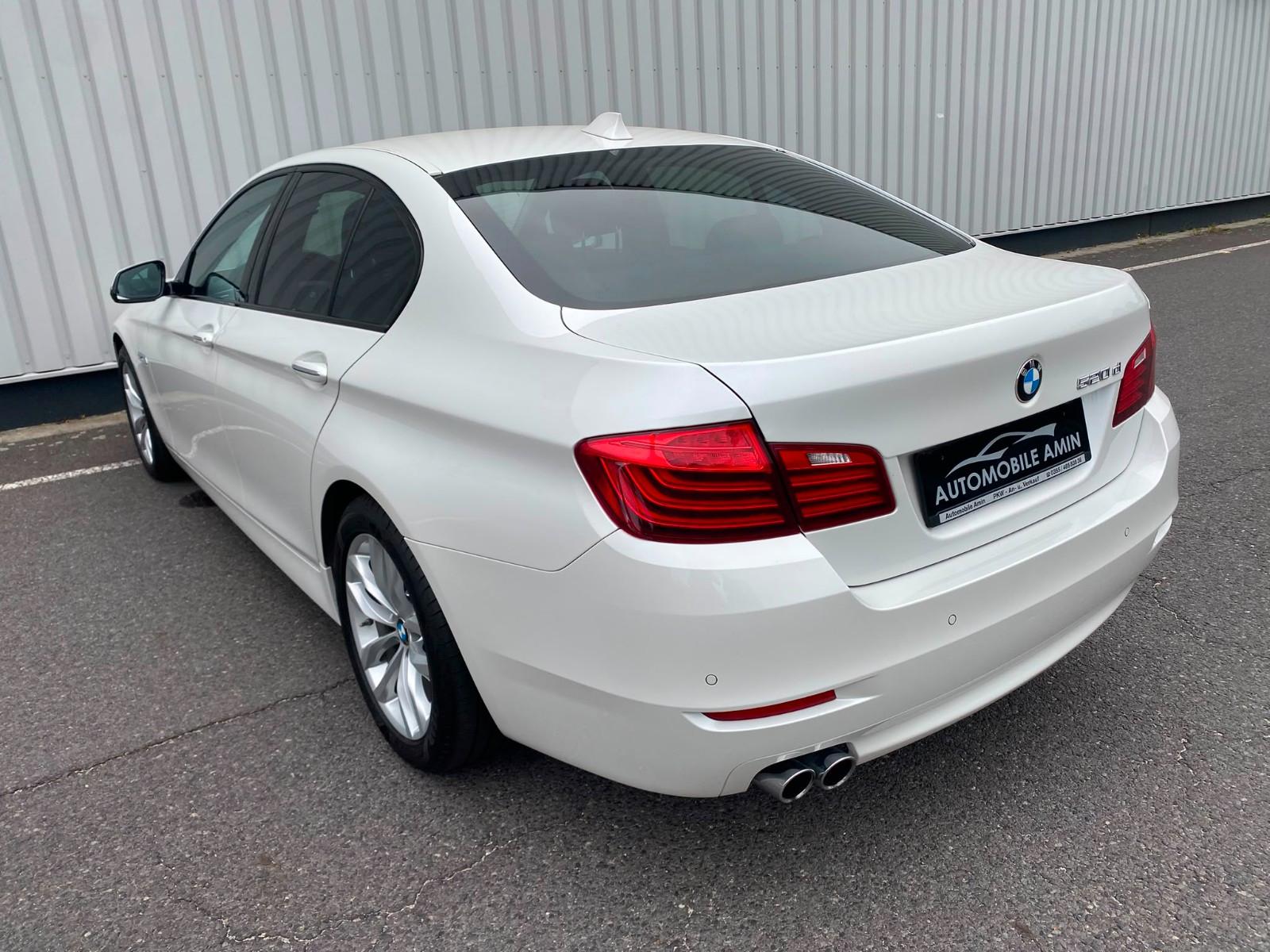 BMW 520 d Traumzustand Head up AHK Vollleder