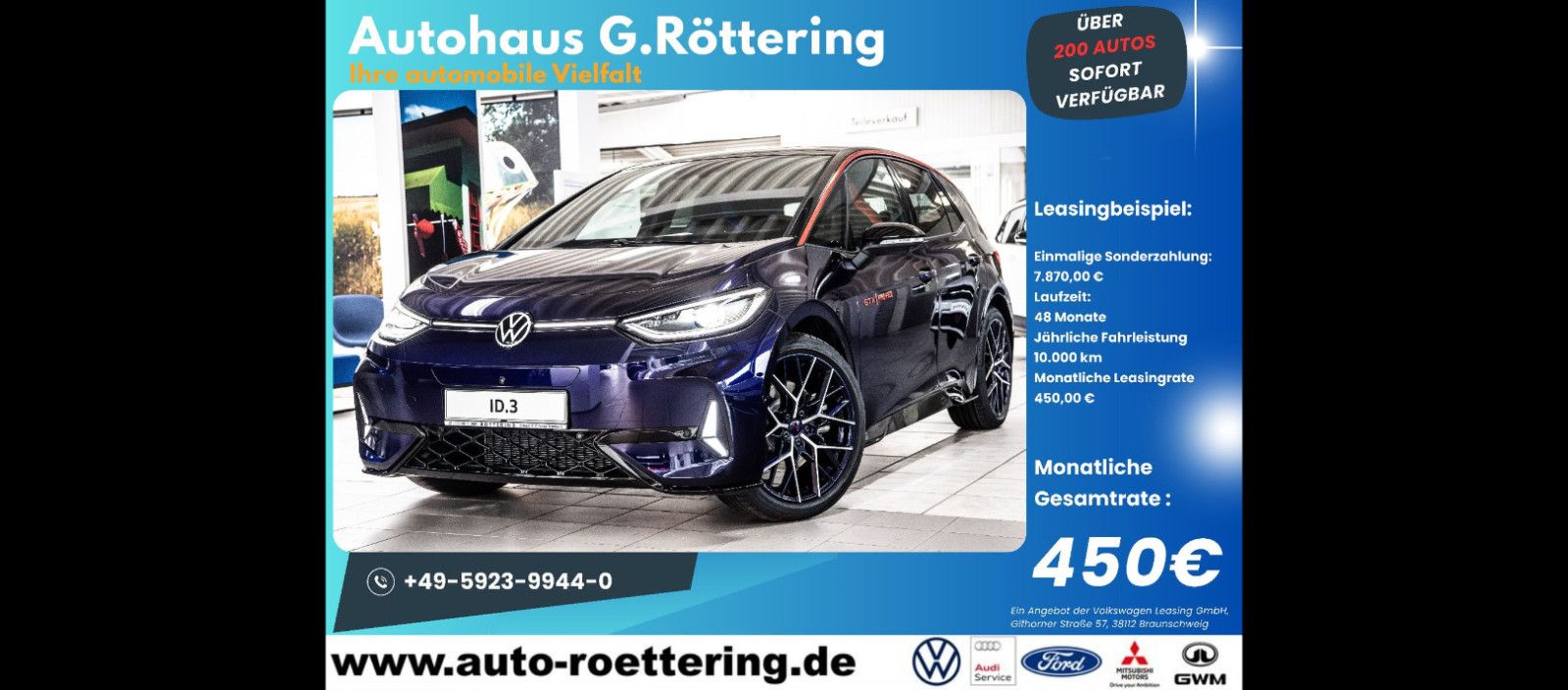 Volkswagen ID.3 GTX Performance 240 kW Fire+Ice+Pano+Wäpu