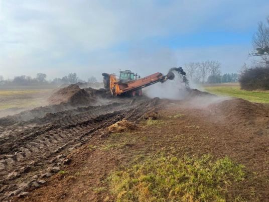 Jiný Doppstadt Kompostumsetzer Typ 320 Dreipunktmasch