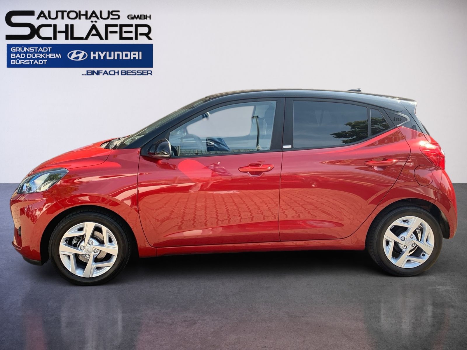 Fahrzeugabbildung Hyundai i10 1.2 PDC Navi Kamera 8Fach Bereift