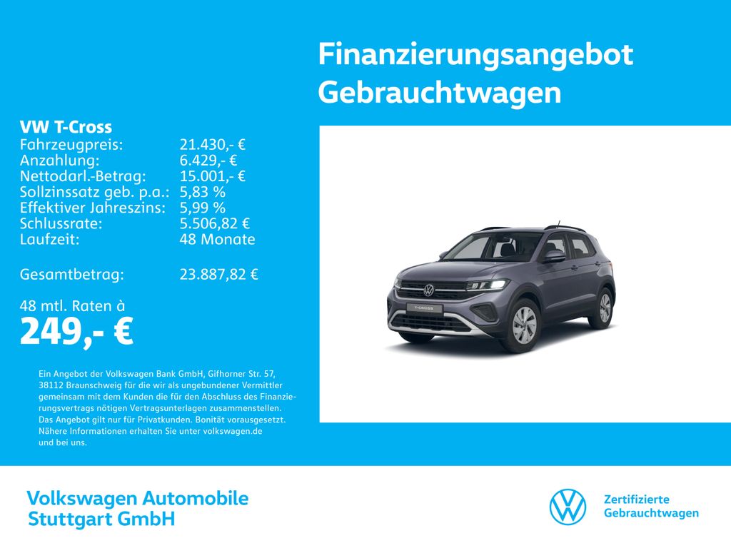 Image of Volkswagen T-Cross