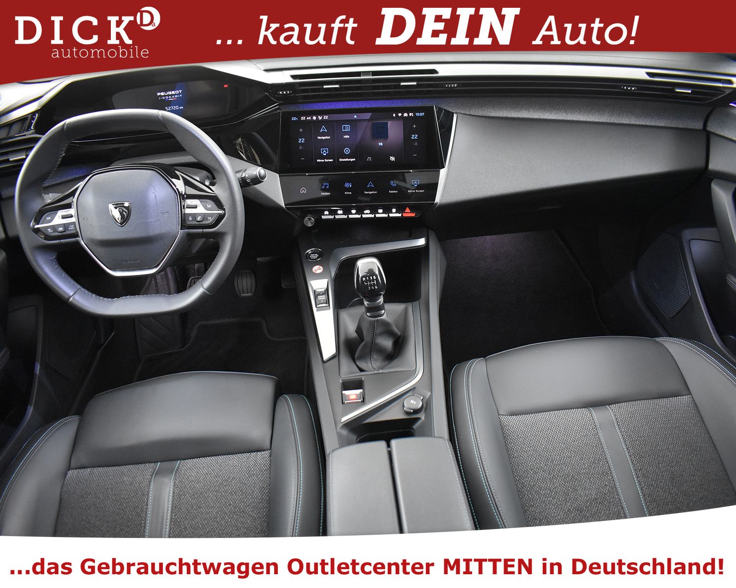 PEUGEOT 308 SW 1.5d Allure Pack VIRTU+360+NAVI+LEDER+LED - Image 8