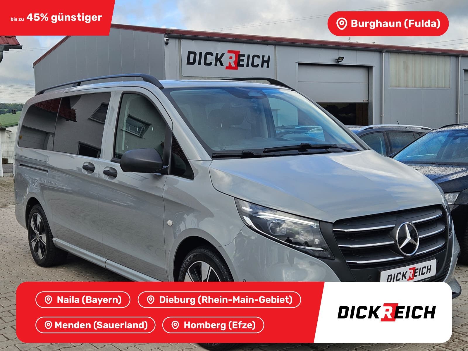 Fahrzeugabbildung Mercedes-Benz Vito 119 Tourer lang SELECT Sport LED*LEDER*AHK