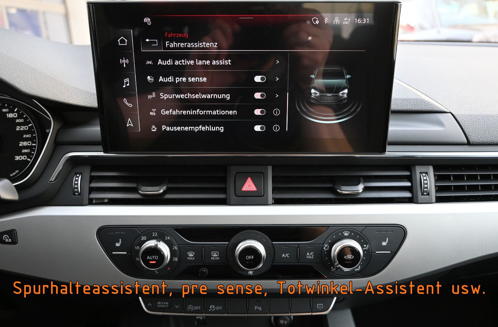 Fahrzeugabbildung Audi A5 40 TFSI S tr qu. Sportback S Line °ACC°KAMERA