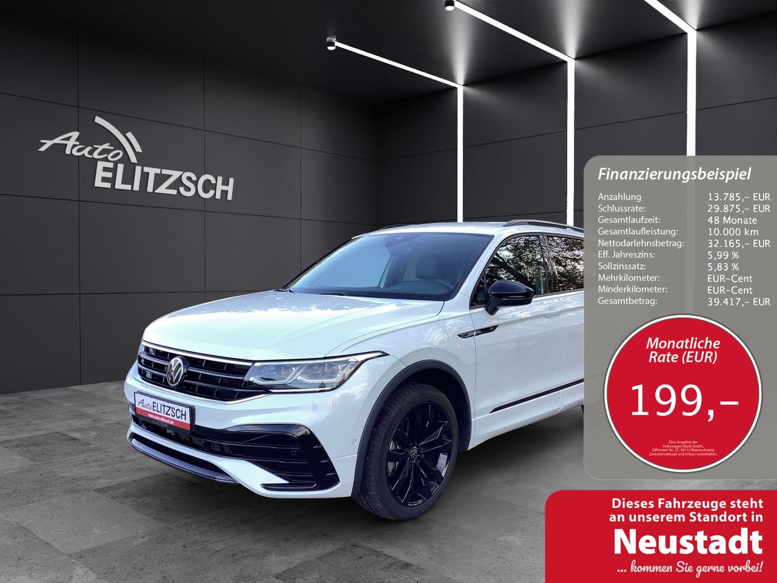 Fahrzeugabbildung Volkswagen Tiguan Allspace R-Line 4M MatrixLED 7-Si. AHK St
