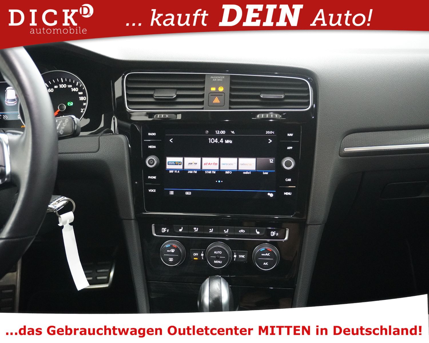 Fahrzeugabbildung Volkswagen Golf VII 1.4 TSI DSG GTE >NAVI+LED+ACC+SHZ+PARK+
