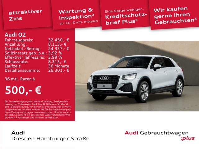 Audi Q2 30 TDI Advanced LED Navi AHZV S tronic