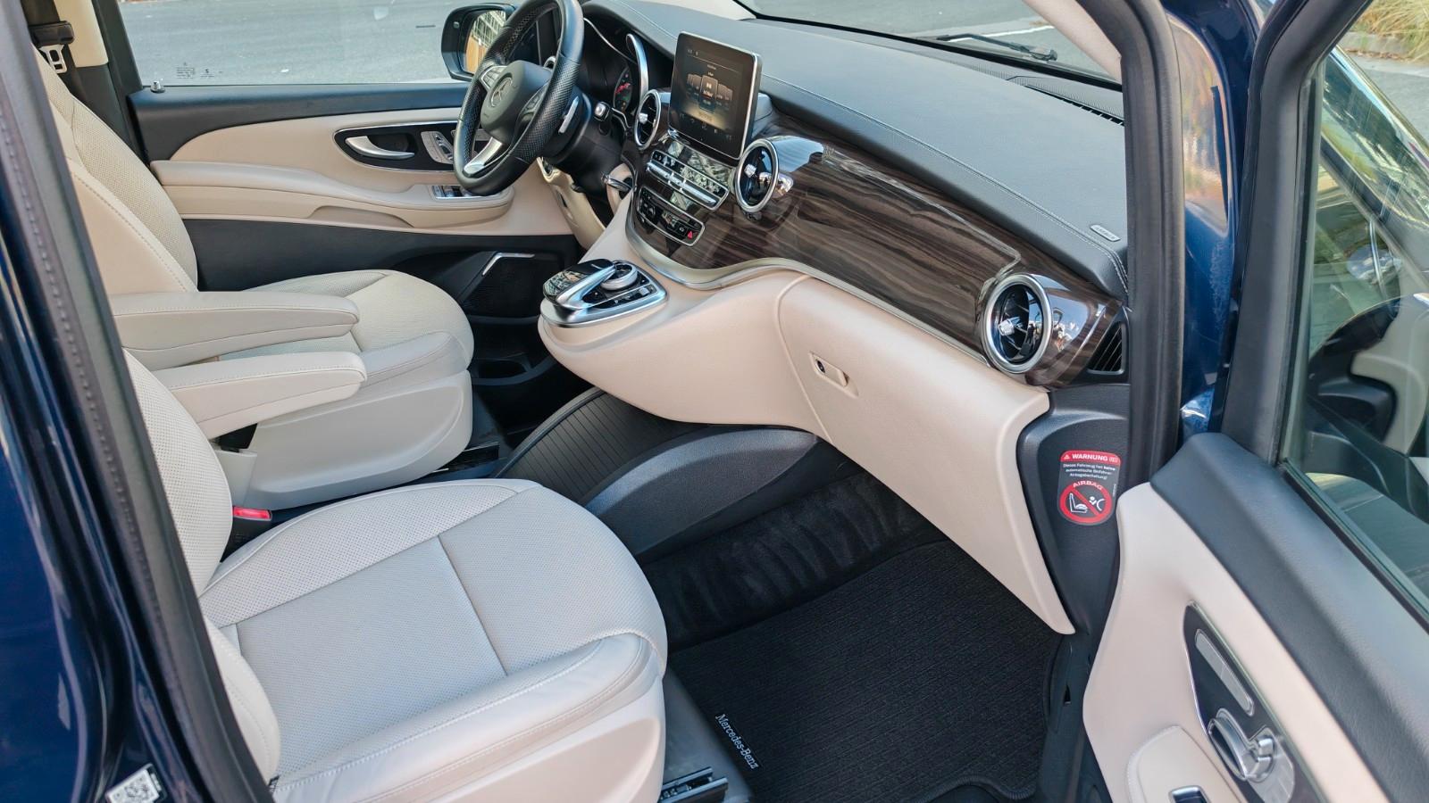 Mercedes-Benz V 250 d lang/Leder-beige/el. Sitze/19"/360°