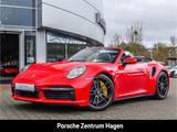 Porsche 992 911 Turbo S Cabrio Liftsystem-VA Sportabgas - rote Porsche 992