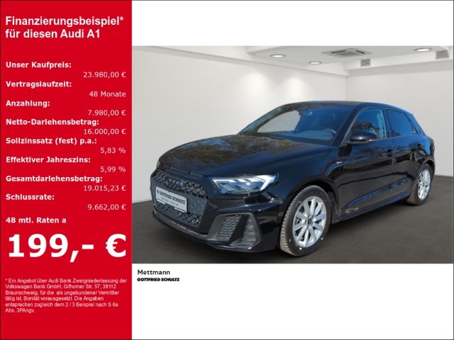 Audi A1 Sportback S line 30 TFSI tronic LED SHZ DAB