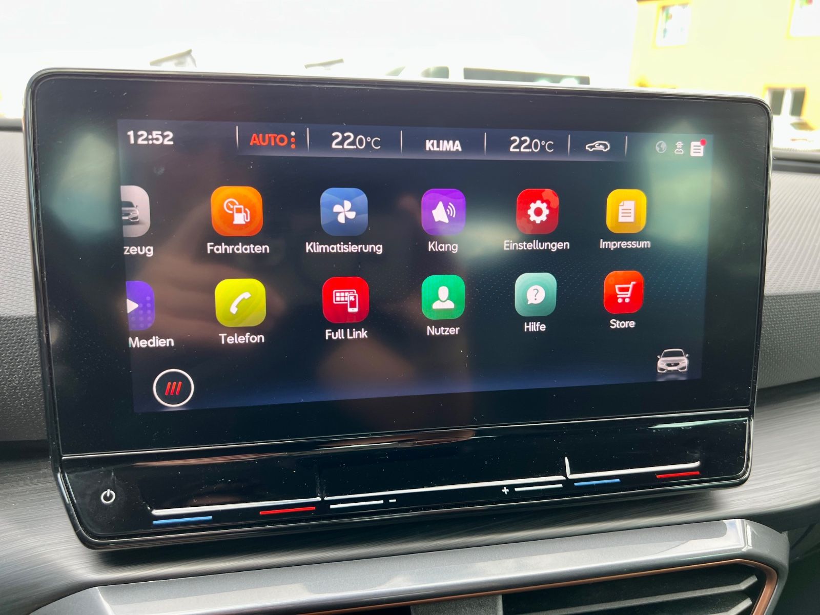CUPRA Leon AAC LED ISOFIX L+R SENSOR
