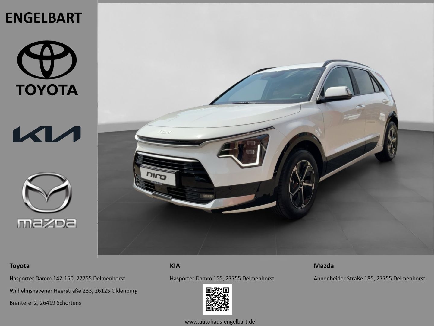 Kia Niro 1.6 Hybrid DCT Vision Komfort-Paket Style-P