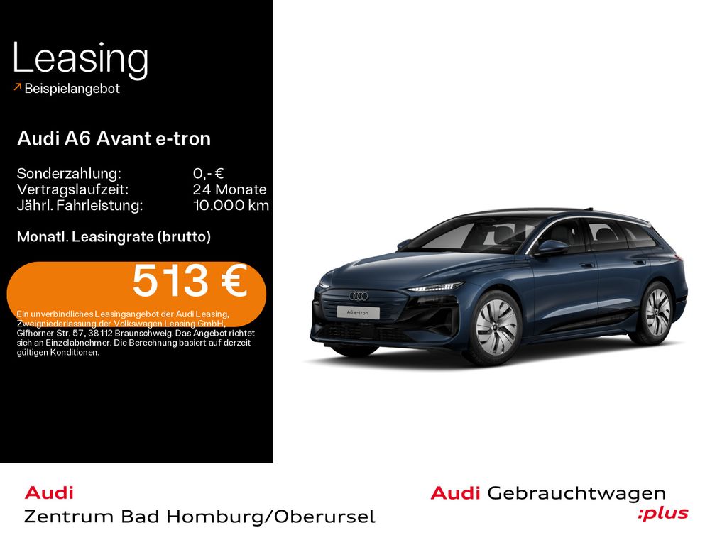 Audi A6 Avant e-tron qu*Air*B&O*AR-HUD*Pano*LED+*Virt