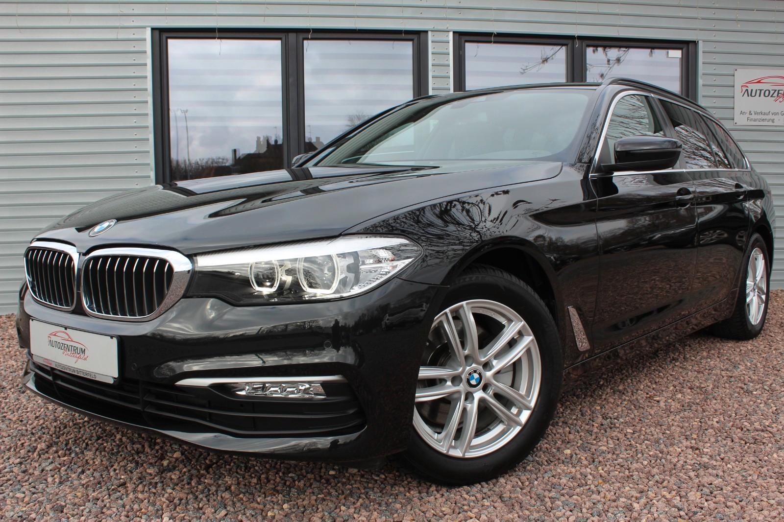 BMW 520d Touring*AHK*Leder*Top*HU/AU Neu*Scheckheft