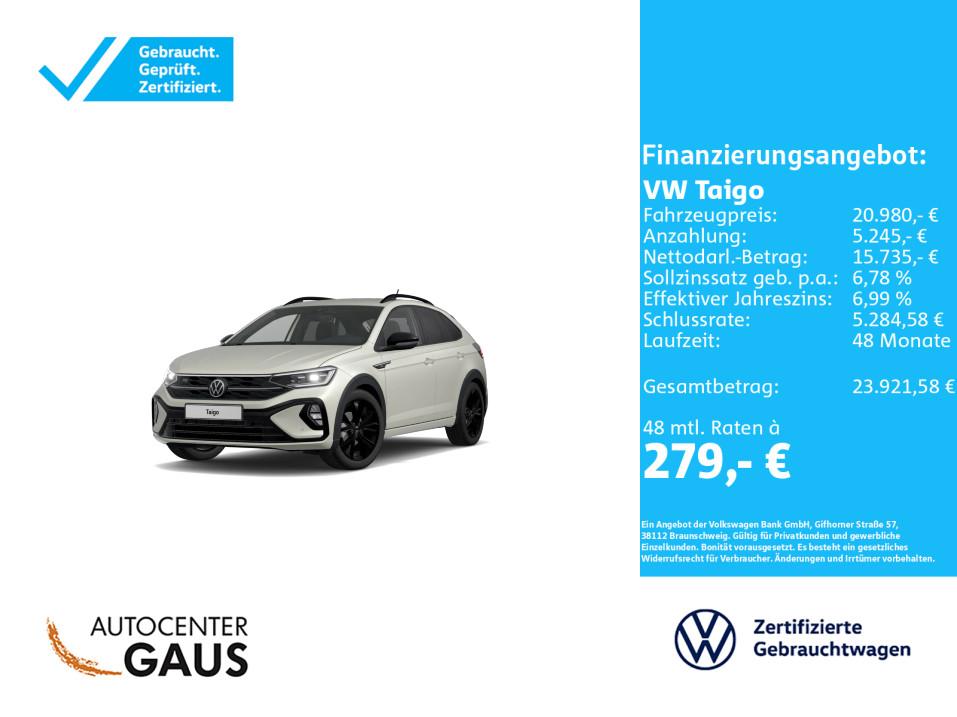 Volkswagen Taigo R-Line 1.0 TSI DSG Navi*Kamera*Black Style