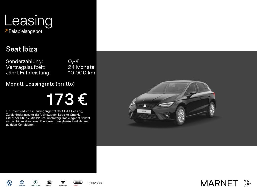 Seat Ibiza Style 1.0 TSI 95PS *LED*Virtual*Kessy*SH*R