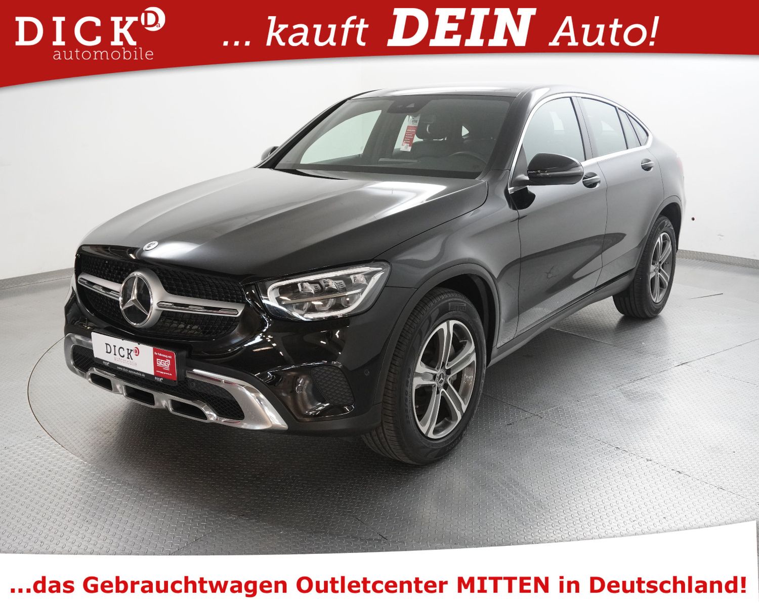 Mercedes-Benz GLC300d Coupe 4M NAVI KAM LEDER SHZ ACC LED APPL foto 4