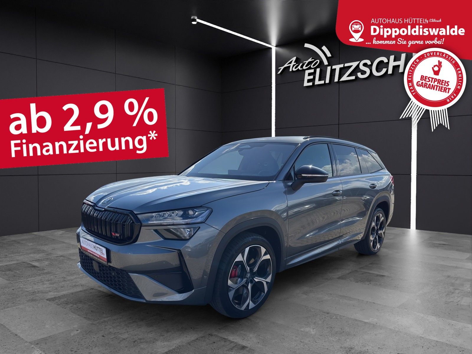 Fahrzeugabbildung SKODA Kodiaq RS 2.0TSI DSG 4x4 5J. Garantie AHZV HUD M
