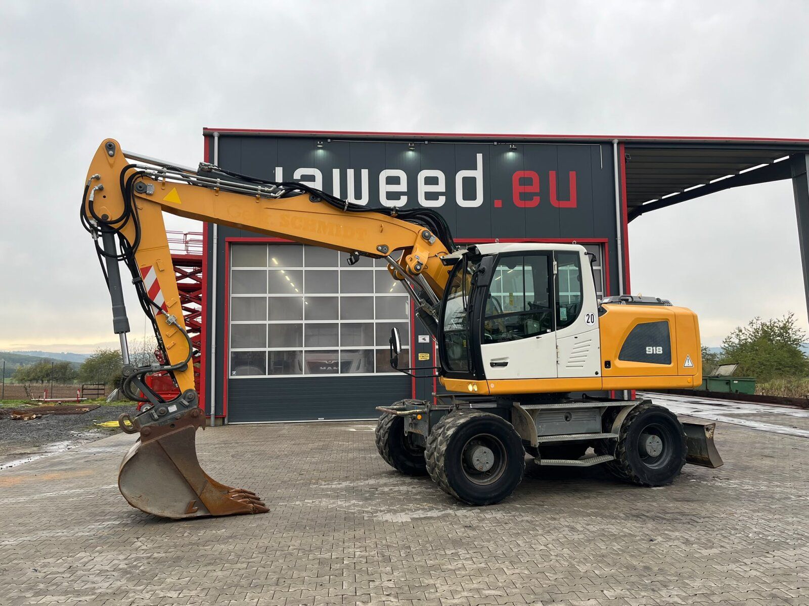 Fahrzeugabbildung Liebherr A 918 Litronic Mobilbagger Klima