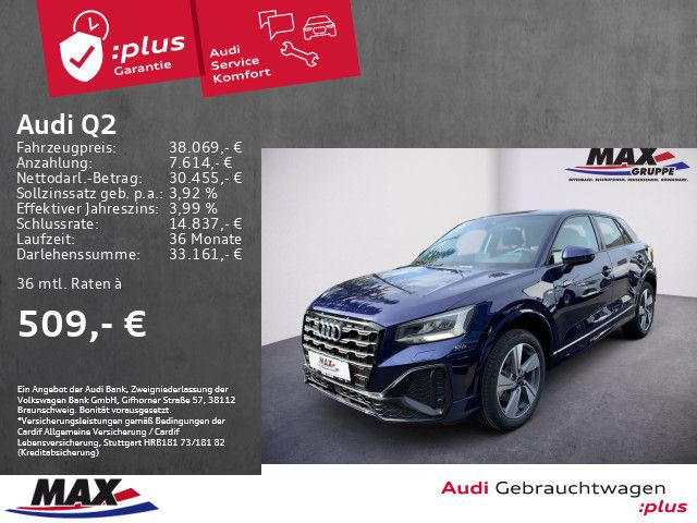 Audi Q2 40 TFSI S-LINE QUATTRO LED+KAMERA+SITZHZG+NAV