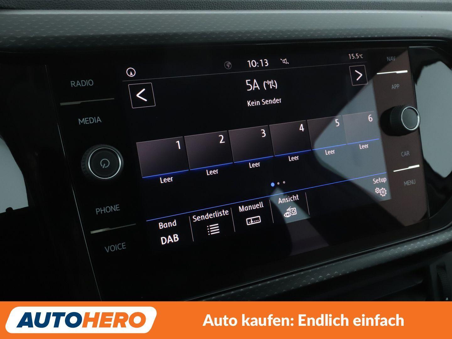 Volkswagen T-Cross 1.0 TSI Life*NAVI*ACC*PDC*SHZ*BLUETOOTH*, миниатюра 19