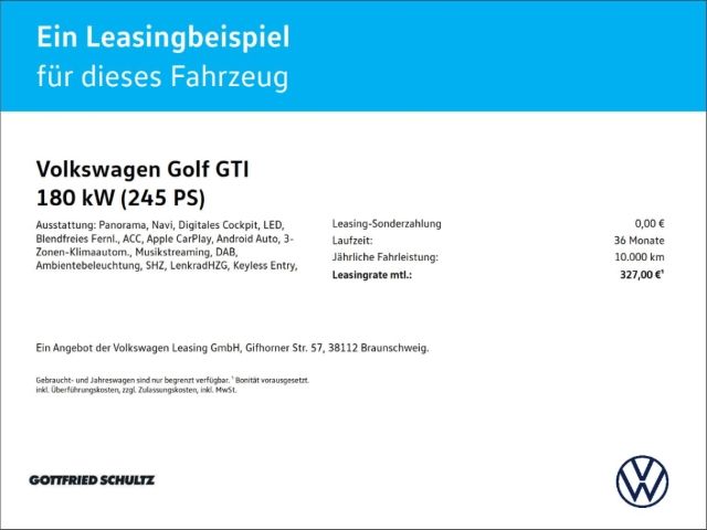 Volkswagen Golf GTI VIII 2.0 TSI DSG LED NAV PAN ACC KAMERA foto 2