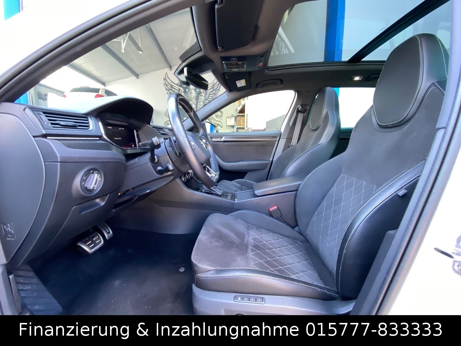 Skoda Superb Combi Sportline 8 Fach ACC LED Apple imagem 2