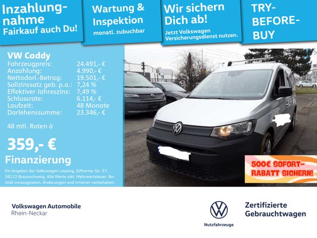 Volkswagen Caddy 2.0 TDI Klima Navi 5 Sitze Heckflügeltür u