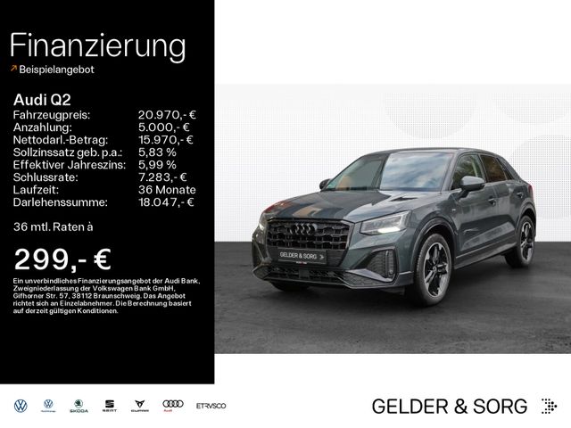 Audi Q2 30 TFSI S line 6-Gang *LED*EPH*SHZ*DAB*Grün*