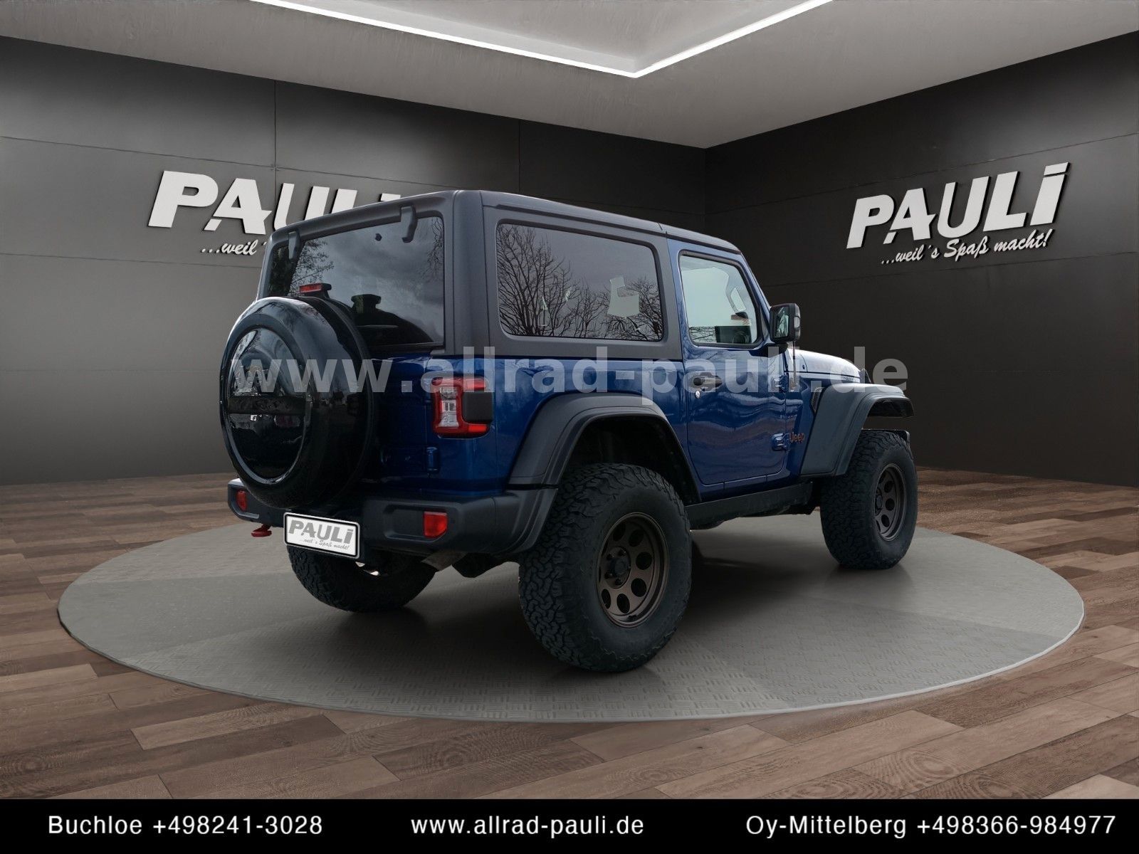 Jeep Wrangler 2.0 T-GDI Rubicon | Höher, Procomp