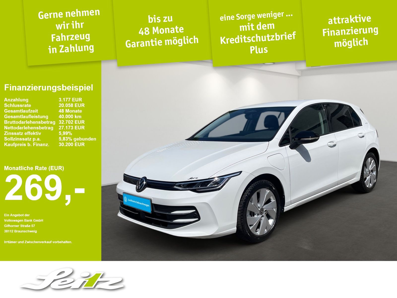 Volkswagen Golf VIII 1.5 TSI eHybrid Energy *AHK*KAMERA*NAV