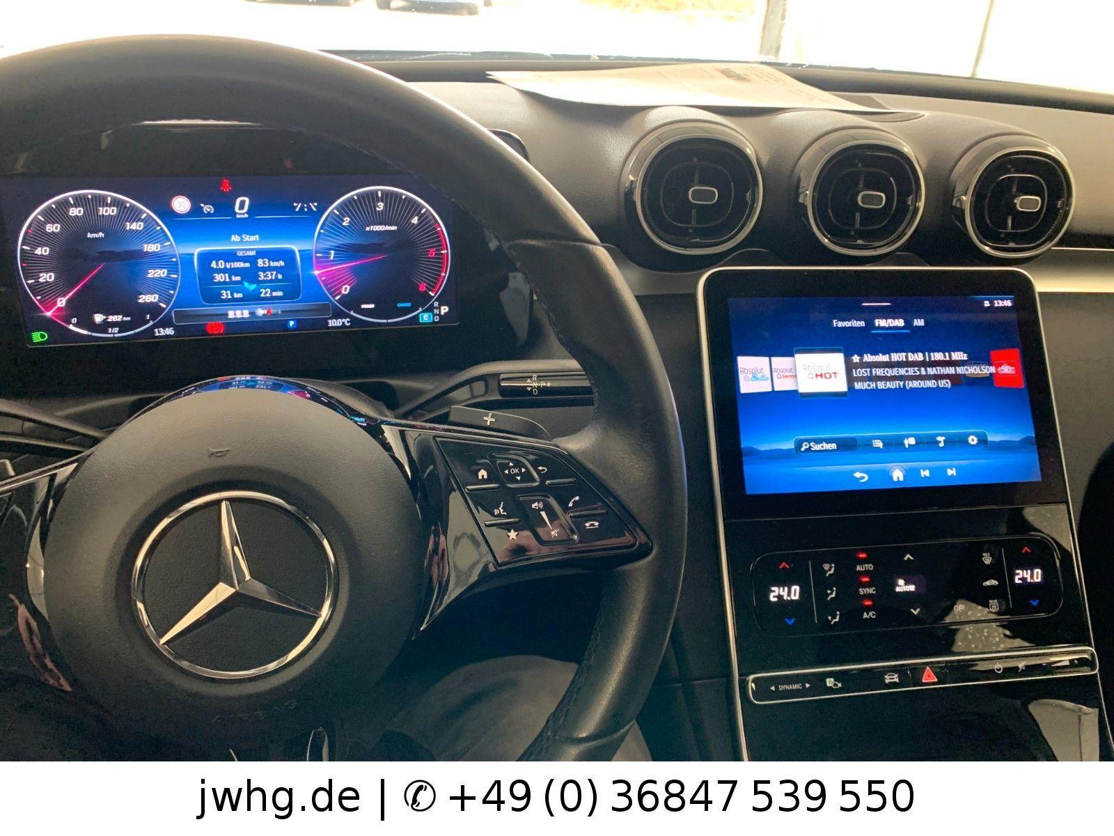 Mercedes-Benz C-Class Avantgarde NewMod LED DAB Kam 17" Sport FW, миниатюра 11