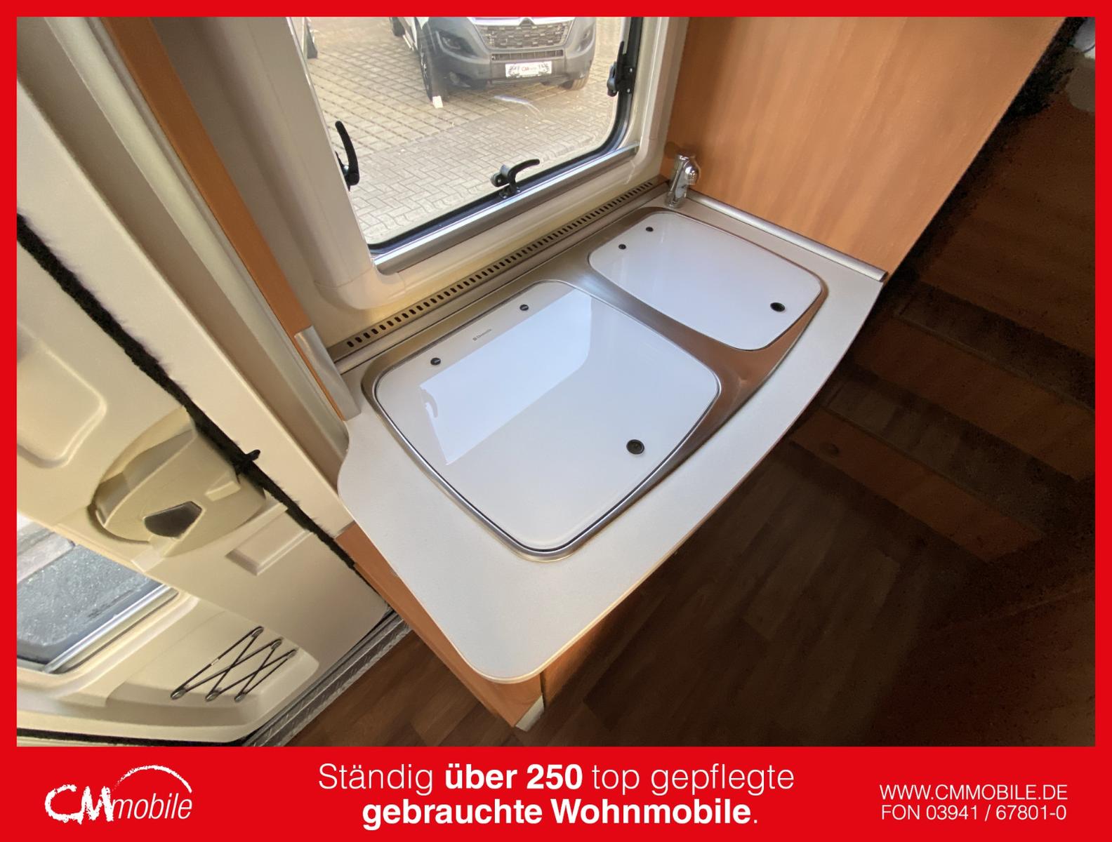 HYMER / ERIBA / HYMERCAR Exsis i 524 - Hub&Festbett - Garage -