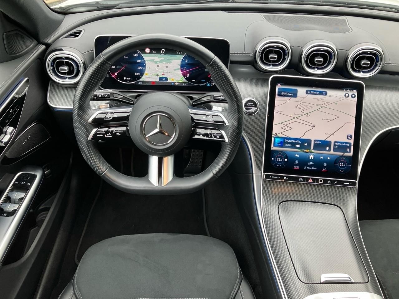 Fahrzeugabbildung Mercedes-Benz C 200 4M T AMG AHK+Night+Totw+Ambi+AdvSound+Kam