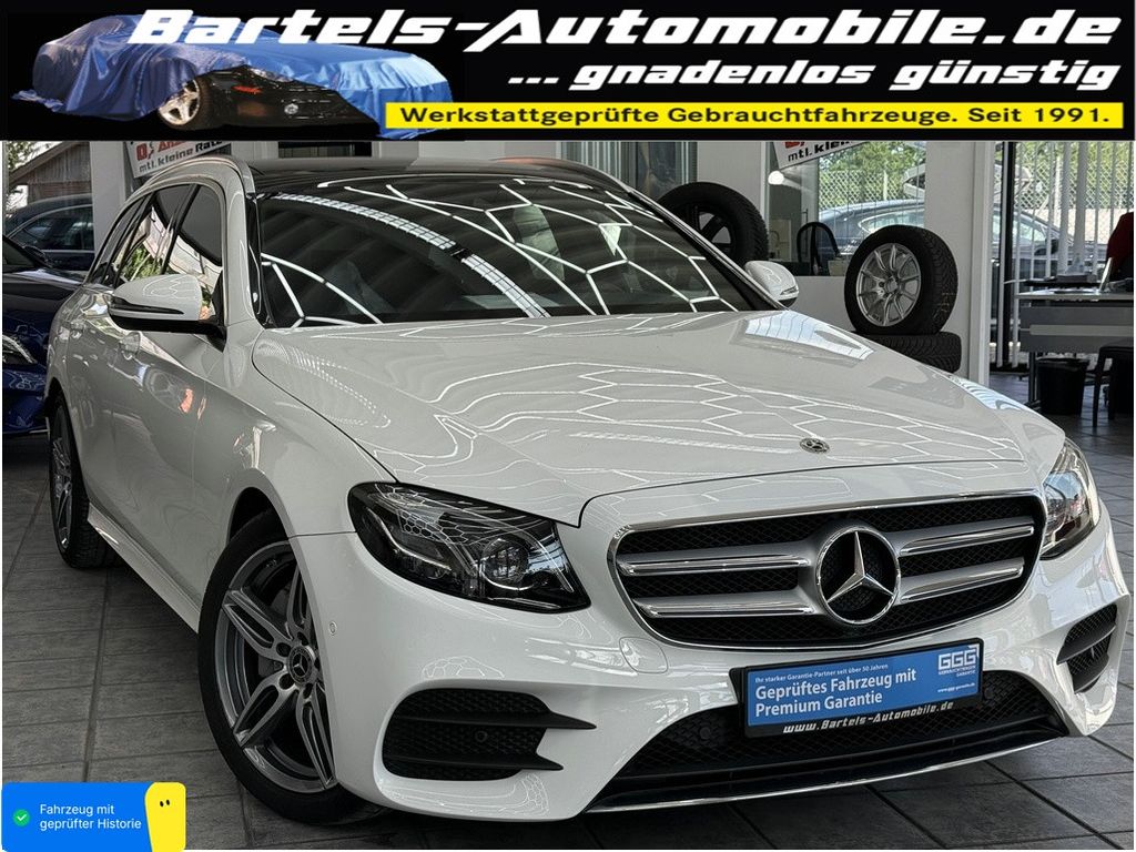MERCEDES-BENZ E 200 T CGI AMG Line, LED, Leder, Pano, 9G, Navi