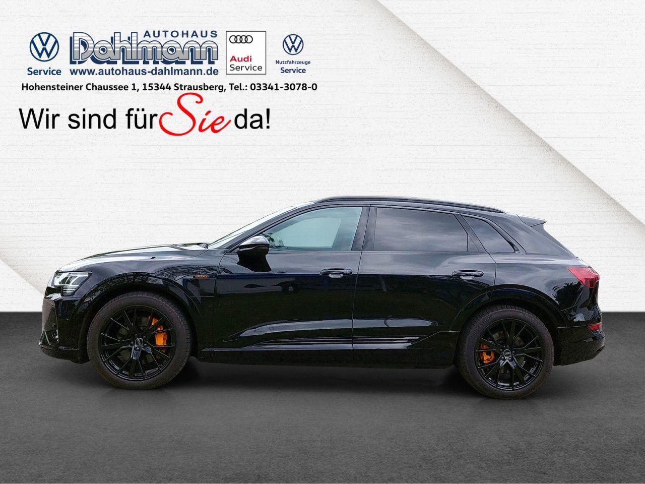 Audi e-tron 55 BLACK EDITION MATRIX PANO AHK B&O HUD