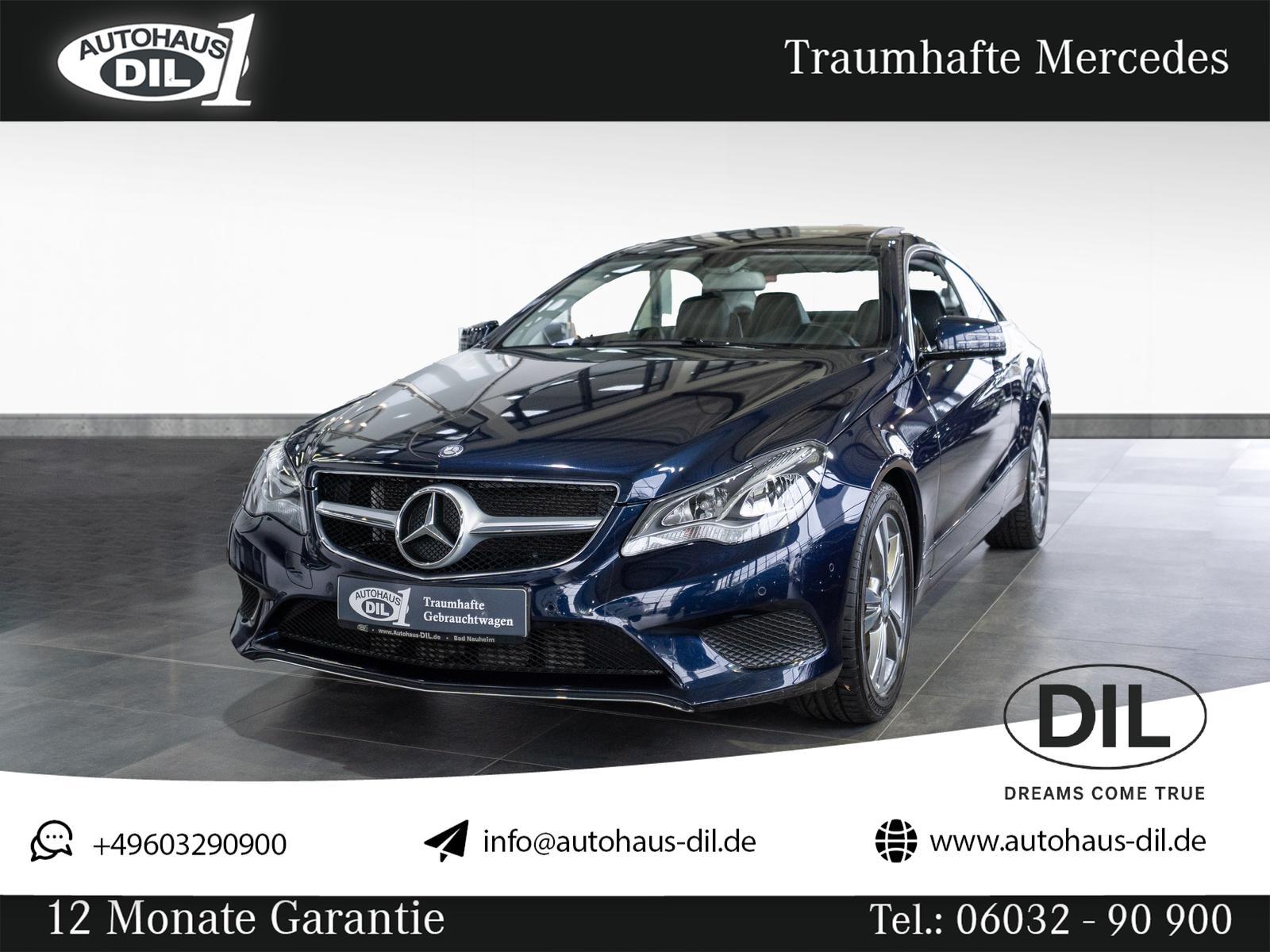 Mercedes-Benz E 200 Coupe *2.HAND*SCHECKHEFT*PANO*