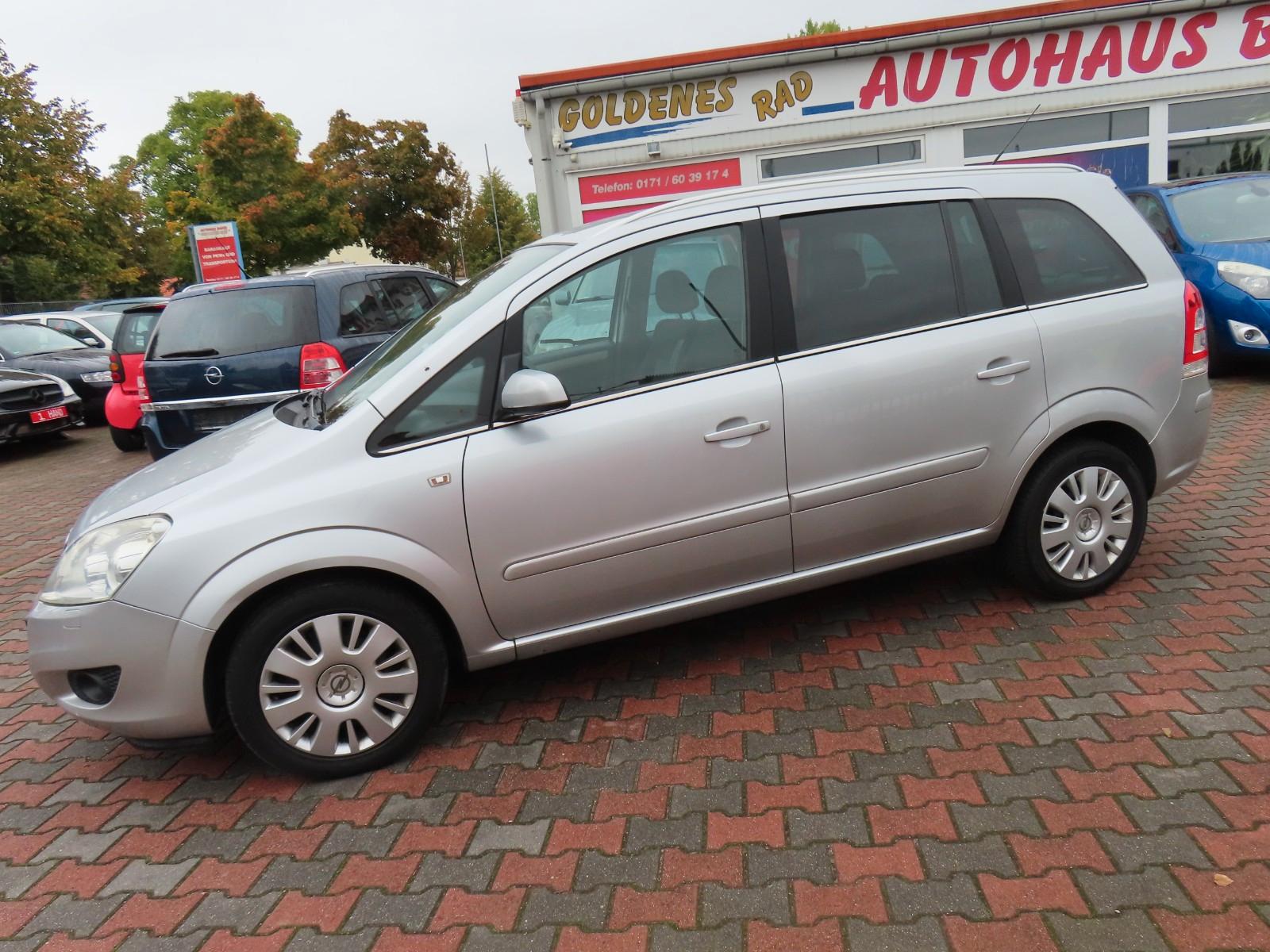 Opel Zafira B Edition - Benzin-Gasanlage 7 Sitze