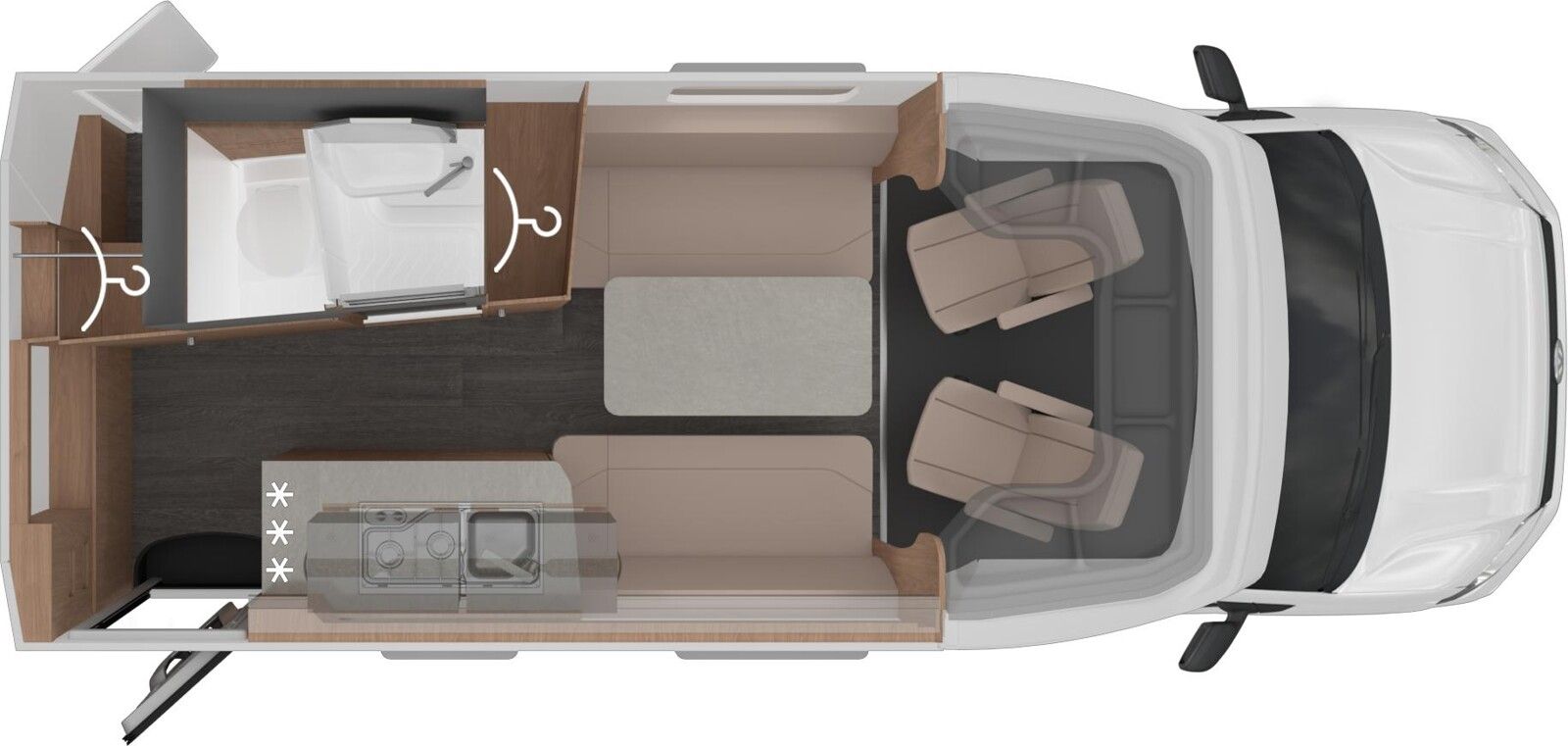 Fahrzeugabbildung Knaus Tourer CUV CUVISION 500 LT Markise,Anhängerkupp.