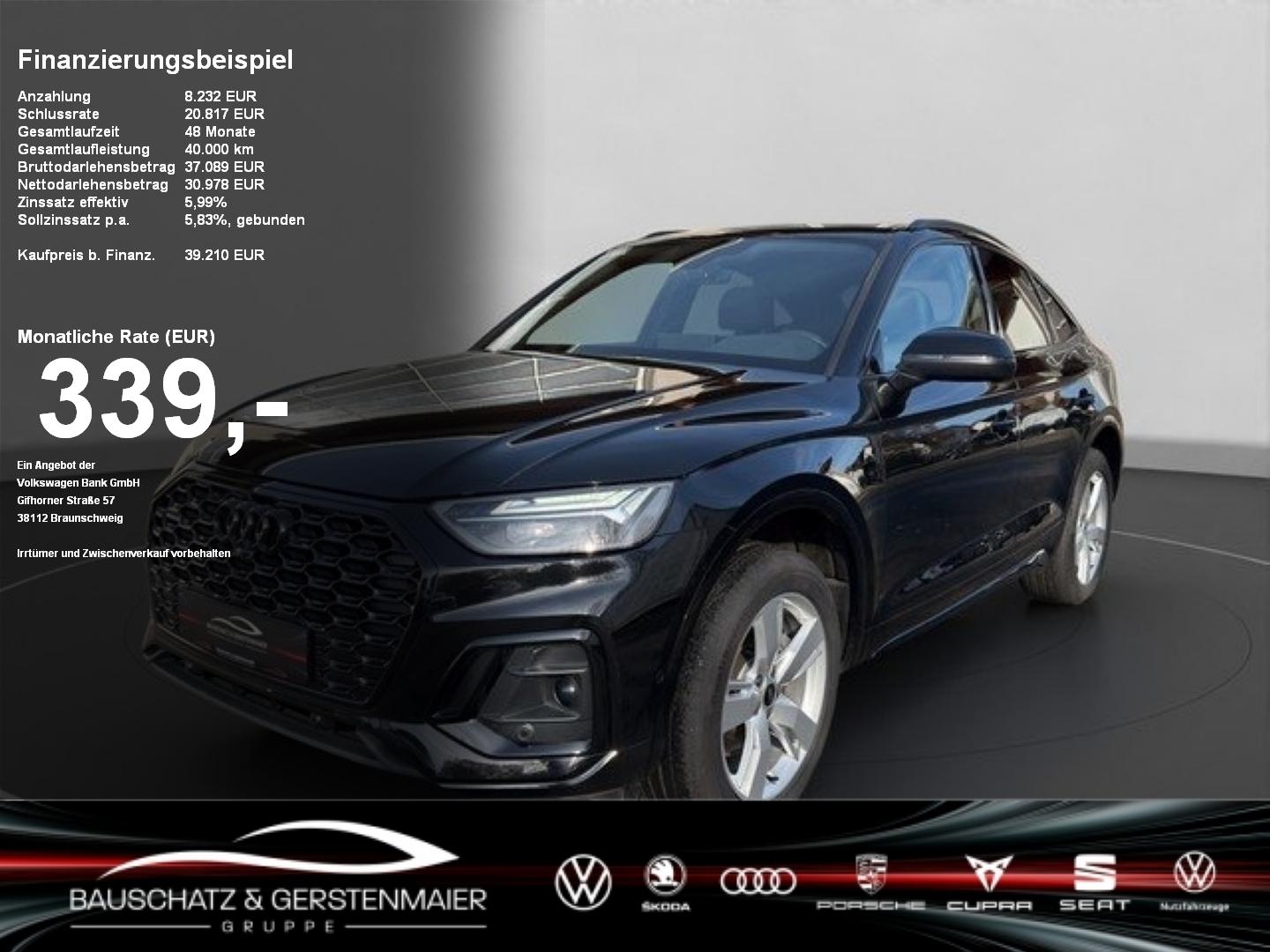 Audi Q5 Sportback 50 TDI quattro S line NAVI*OPTIK