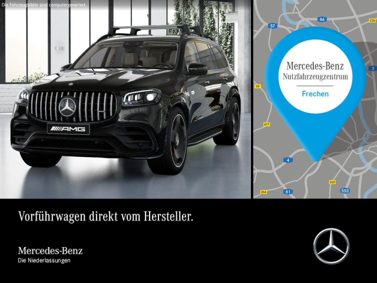 Mercedes-Benz GLS 63 AMG 4M+ Premium+/Pano/HuD/AHK/Night/23"