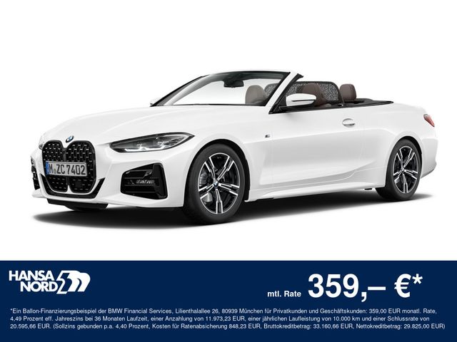 BMW 430i Cabrio M-SPORT LED NAVI STANDH SHZ AHK 18"