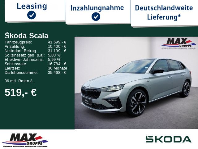 Skoda Scala Monte Carlo 1.5 TSI MATRIX*KAMERA*KEYLESS*