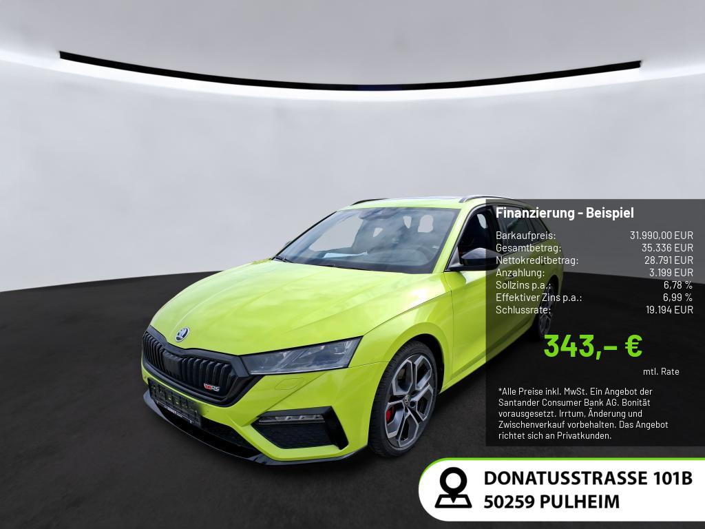 Skoda Octavia Combi 2.0 TSI RS STANDHZ LED NAVI PANO